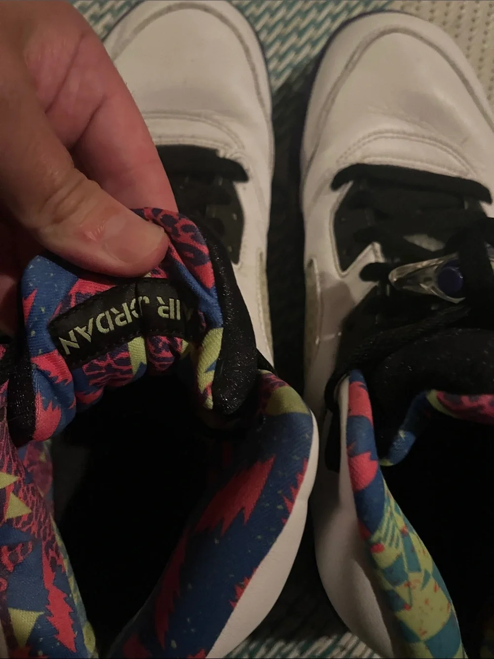 Authentic Air Jordan fives Fresh Prince of Bel-Air size 11
